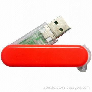 USB Flash Drive with Password Function and 512MB to 32GB Storage Capacity